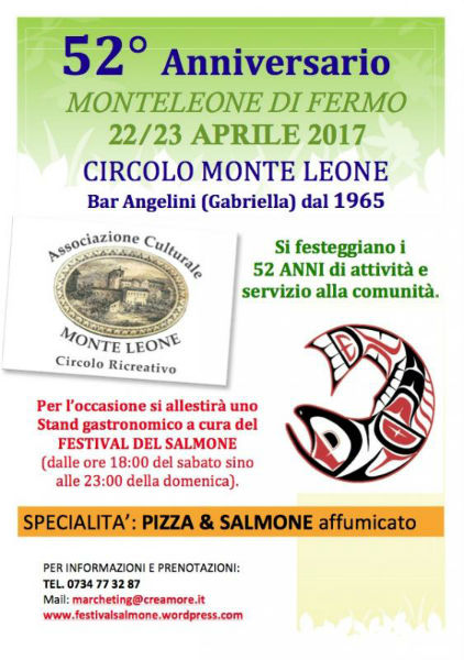 Pizza Festival – 52° anniversario Circolo Monte Leone